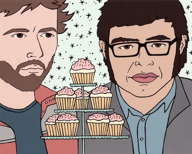 conchords and cupcakes