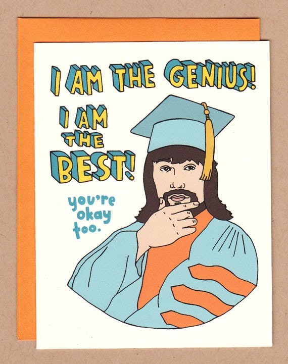 the Genius Lanny Poffo card