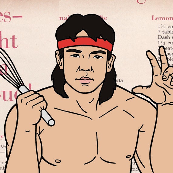perfect meringue with Ricky "the Dragon" Steamboat