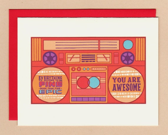 motivational speakers boombox card