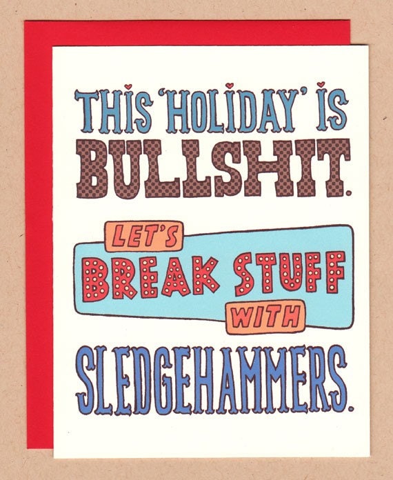 let's break stuff (anti) valentine card