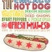 genuine chicago hot dog