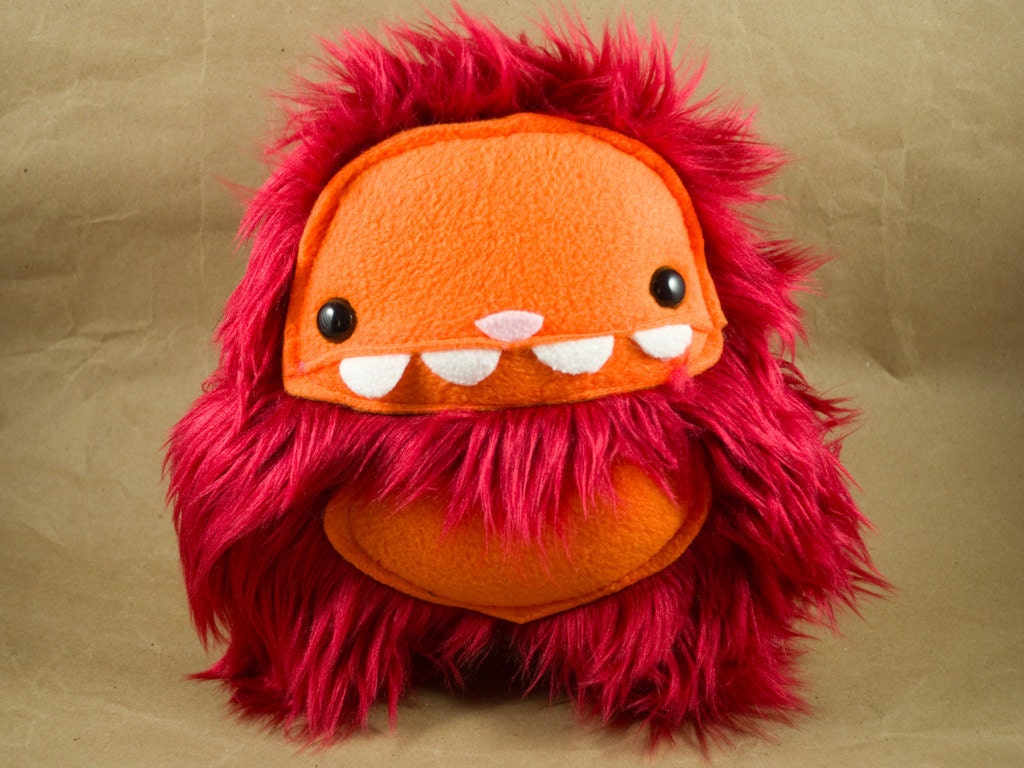 Baby Ape - Maroon with Orange