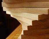 Box of 48 Hardwood Tiles