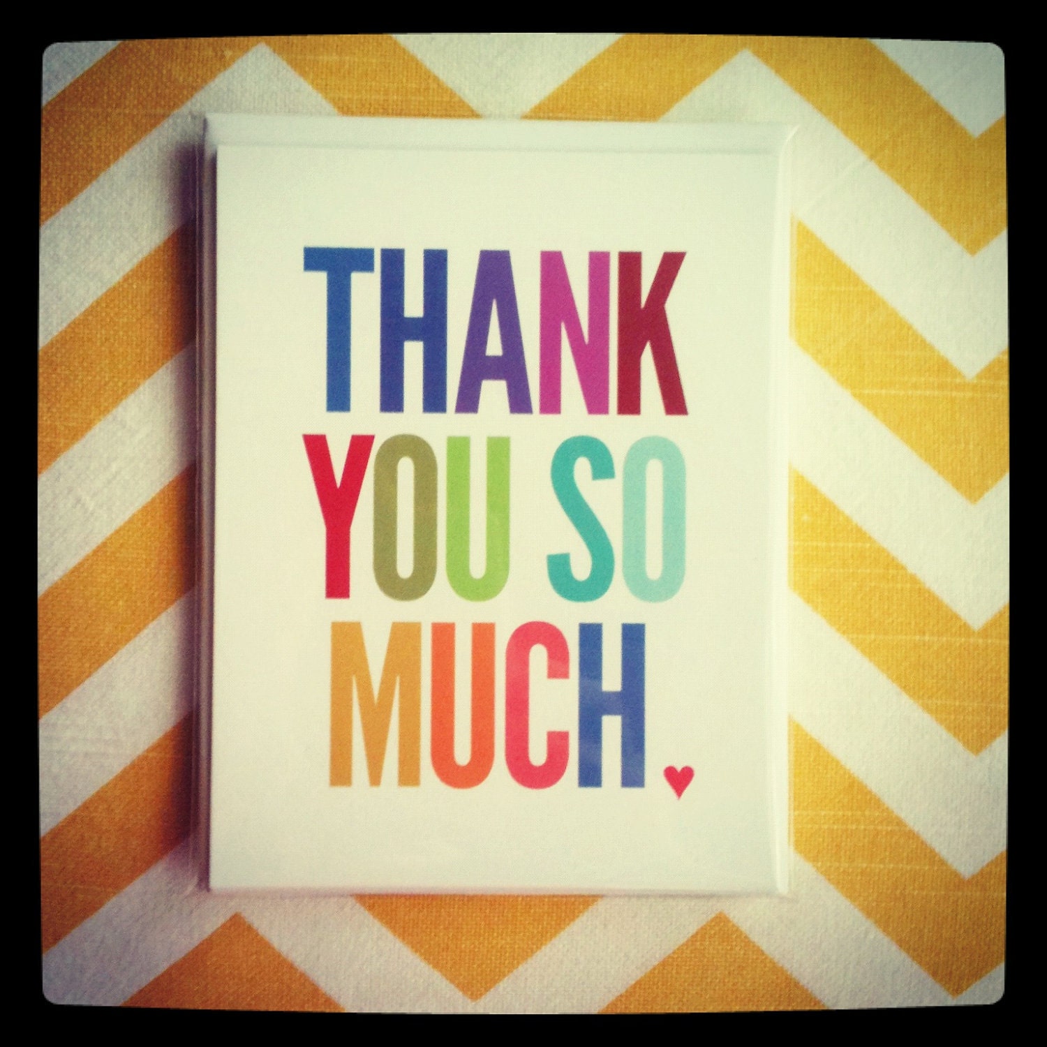5 Thank You Note Cards