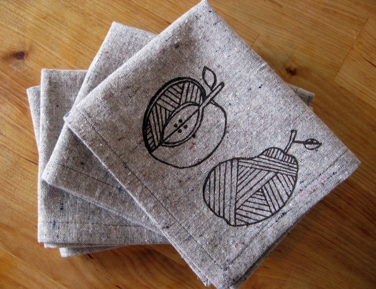 organic cocktail napkins, cloth napkins
