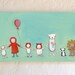 the gang celebrates Canvas Wall Art 48 x 24