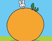La Grande Orange Greeting Card