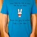 Bunny's New Shoes Tshirt (only size XL left)