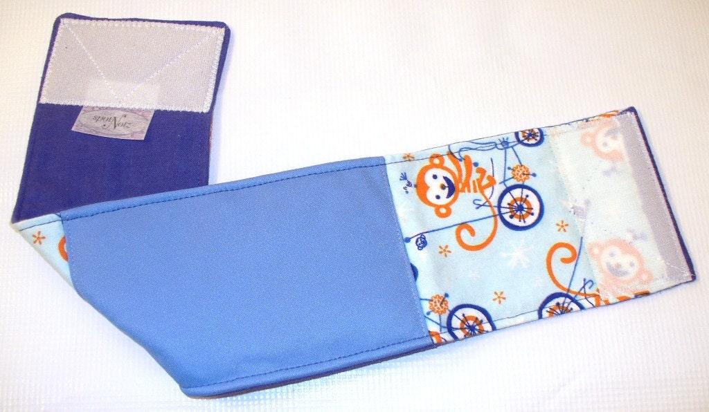 New WATERPROOF style SPOTNOTZ Male Dog Belly Band Diaper in Custom Specific Sizes Up to a 17 inch waist