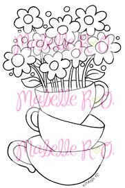 Digi Stamp: Cup of Kindness
