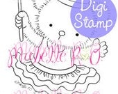Digi Stamp: Ballerina Teddy