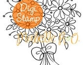 Digital Stamp: Springtime Bouquet