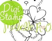 Digital Stamp: St. Patty's Teddy