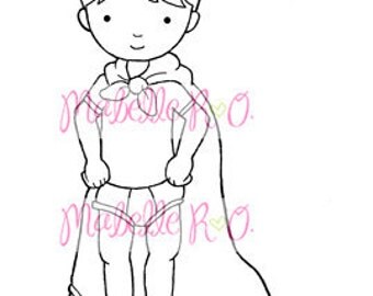 Digi Stamp: Superboy