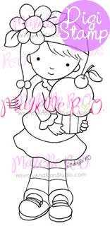 Digi Stamp: Molly's Cupcake
