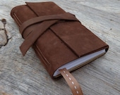 LAST ONE -  15% off - 2011 Weekly Planner - leather - handbound