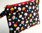 Zippered Wristlet Michael Miller Fabric