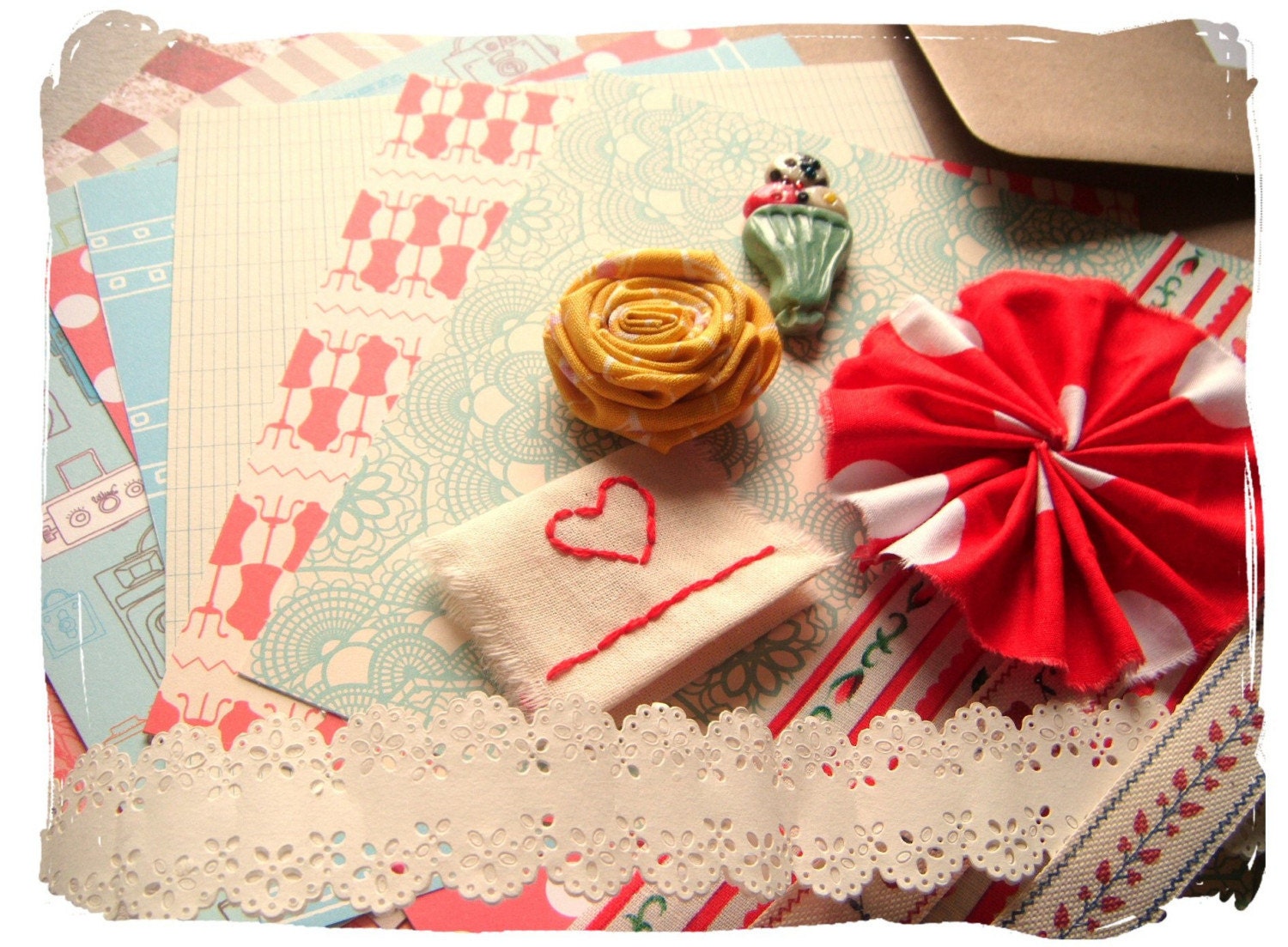 Envelope minibook Kit 'Strike a Pose'