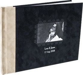 8.5 x 11 Two tone velvet Custom Photo/Coffee Table Book - 20 pages