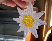 Edelweiss Snowflake Ornament