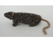 Fuzzy Rat amigurumi PDF CROCHET PATTERN
