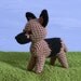 AmiDogs German Shepherd amigurumi dog PDF CROCHET PATTERN