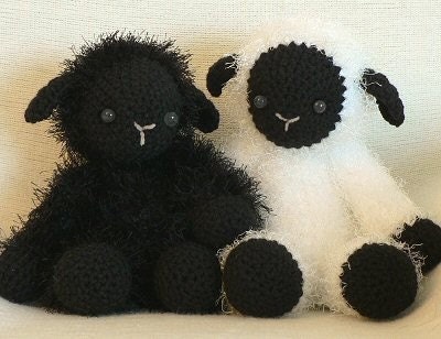 Fuzzy Lamb amigurumi PDF CROCHET PATTERN