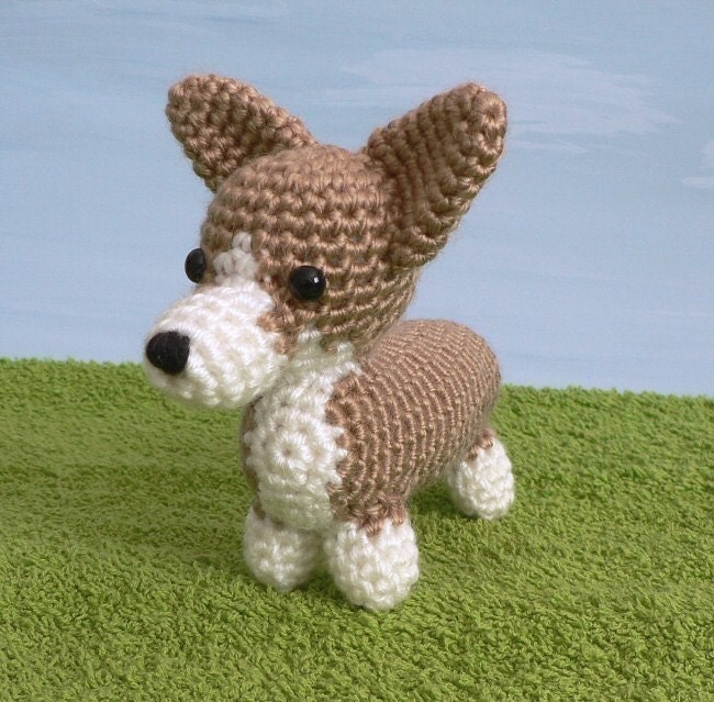 AmiDogs Corgi amigurumi dog PDF CROCHET PATTERN