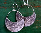 Large Crescent Earrings