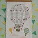 Hot Air Balloon - 2011 Fabric Calendar