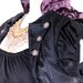 Purple & Black Cropped Vest Size Small