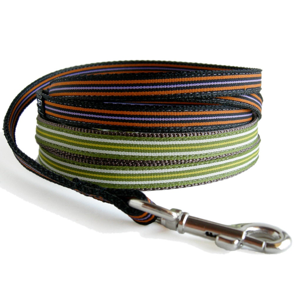 Leash (Pattern - Camp, Color - Green, Black)