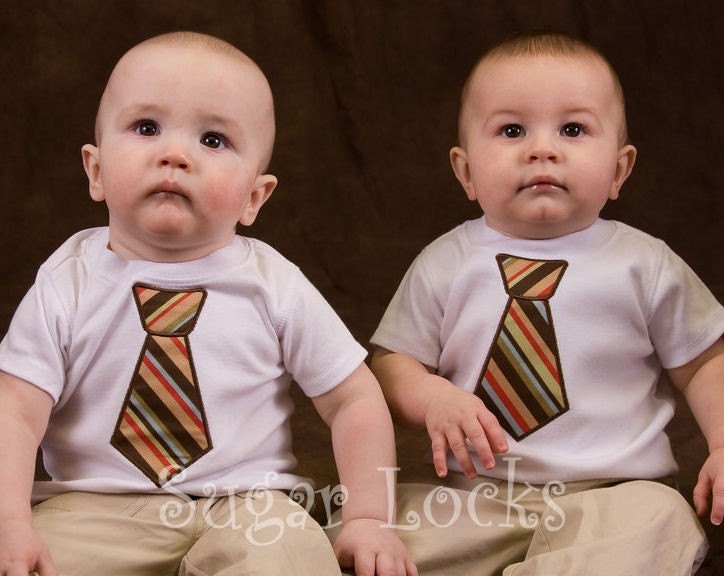 Big Boy Stripe Tie Shirt or Onesie