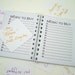My Book of Lists - Orange Flower (Mini)