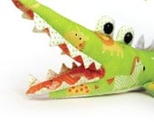 Alligator Sewing Pattern - PDF INSTANT DOWNLOAD