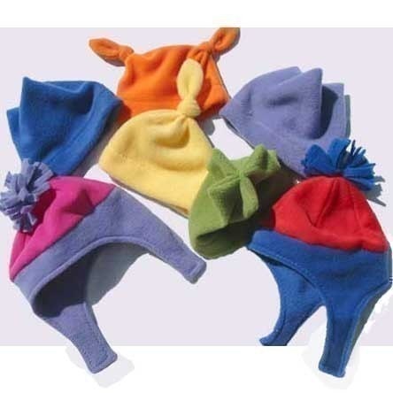 Fleece Baby Hats Pattern PDF INSTANT DOWNLOAD