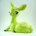 sweet adorable vintage blushing deer