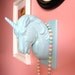 Mounted Unicorn Head WALL hanging Jewelry holder made to order