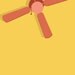 ceiling fan postcard