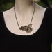 Snake Necklace - Brass