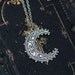 Crescent Moon Necklace - Silver