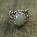 Aventurine Filigree Ring