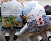 Two-Faced Friend Doll Pattern--Two Doll Styles Included