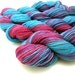 CM -- Hand Dyed Cotton Warp Yarn -- handpainted yarn