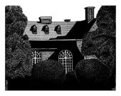 Ink Drawing, Art Print