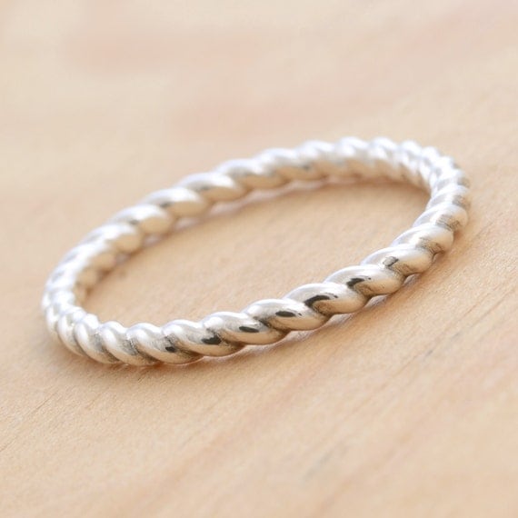 Trinket Ring the First, Handmade Sterling Silver