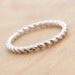 Trinket Ring the First, Handmade Sterling Silver