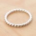 Trinket Ring the First, Handmade Sterling Silver