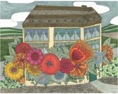 yellow house - LARGE archival print